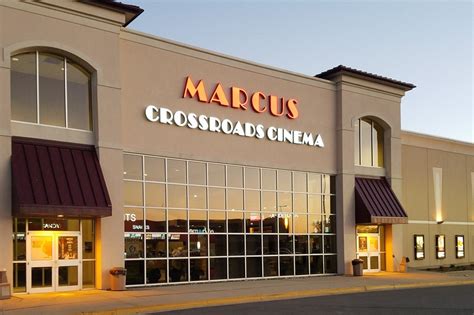 Marcus crossroads theater - PG | 1 hour, 56 minutes | Adventure,Comedy,Family. 1:40 PM 4:40 PM 7:35 PM. Find movie showtimes at Crosswoods Cinema to buy tickets online. Learn more about theatre dining and special offers at your local Marcus Theatre.